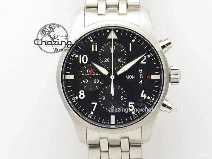 MIROTIME 0302 OnTrend Portugieser Automatic 42mm SS APSF 1:1 Best Edition White RG Dial on Black Leather Strap A 7010